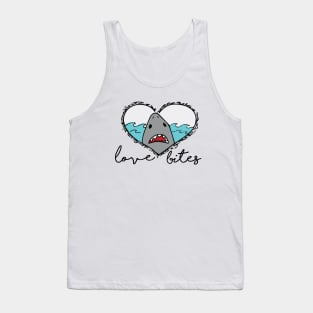 Love  and Shark Bites Tank Top